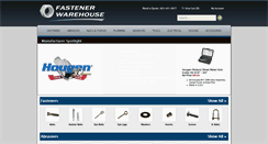 Desktop Screenshot of fastener-warehouse.com